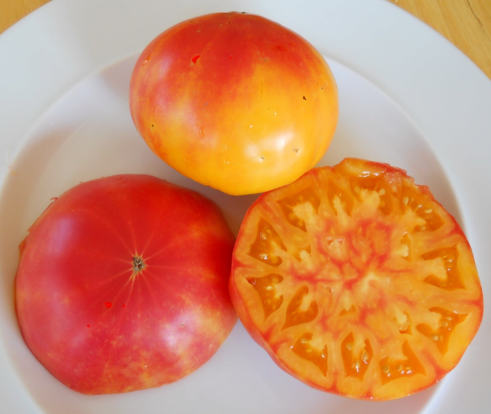 Pineapple Organic Tomato - ohio heirloom seeds