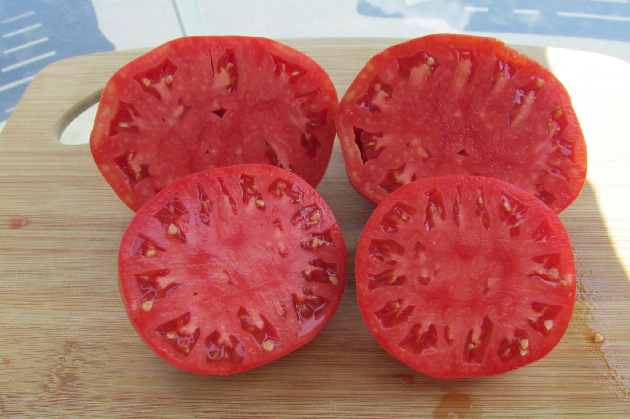 Siberian Pink Honey - Rozovyi Myod Organic Tomato - ohio heirloom seeds